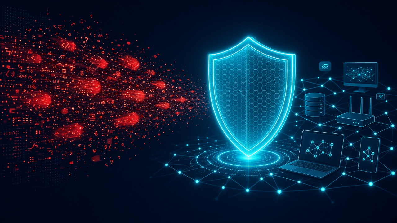 Illustration explaining Malware